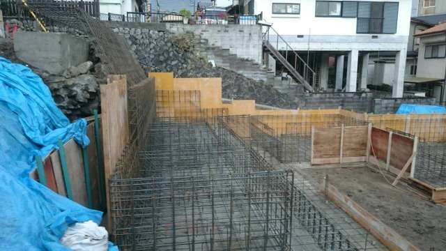 住宅基礎工事1